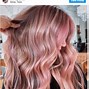 Image result for Dusty Rose Gold Hair