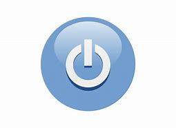 Image result for Blue Power Button
