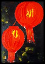 Image result for Lantern Oil Painting