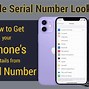Image result for Apple iPhone Serial Number Q504l0wqc7