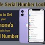 Image result for Serial Number On iPhone 4