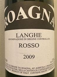 Image result for Roagna Langhe Rosso
