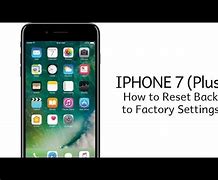Image result for iPhone 7 Plus Factory Reset