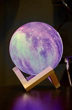 Image result for Galaxy Moon Lamp