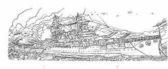 Image result for USS Arizona Drawing