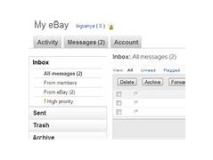 Image result for My eBay Messages Inbox