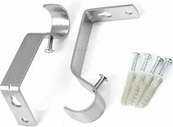 Image result for Heavy Duty Curtain Rod Hooks