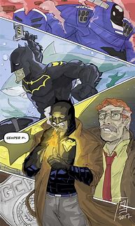 Image result for Jim Gordon as Batman Comic Book