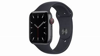 Image result for Apple Watch Series 8 Space Gray Aluminum Case with Midnight SportBand