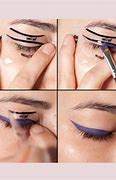 Image result for How to Use the Cat Eye Liner Stencil