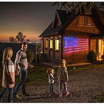 Image result for American Flag Lights