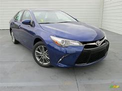 Image result for 2015 Toyota Camry XSE Blue Crush Metallic