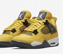 Image result for Jordan 4 Retro Yellow Kids