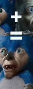 Image result for Realistic Sonic Meme