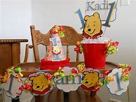 Image result for Winnie the Pooh 1st Birthday Boy