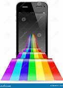 Image result for Picture of Phone Rainbow Theme