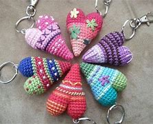 Image result for Crochet Key Rings