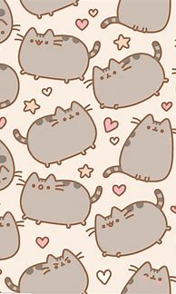 Image result for Kawaii Cartoon Cat Wallpaper