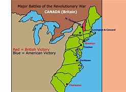Image result for Major Revolutionary War Battles