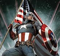 Image result for Captain America American Flag