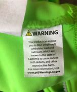 Image result for Clothing Warning Label
