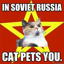 Image result for USSR Cat Meme