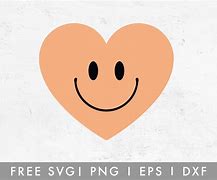 Image result for Heart Smiley-Face SVG