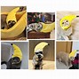 Image result for Cat Banana Hat