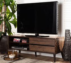 Image result for Walnut Mid Century TV Stand