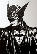 Image result for Bill Finger Drawing of Batman