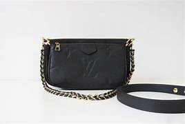 Image result for Louis Vuitton Black Pochette