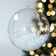 Image result for Clear Photo Ball Ornament