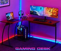 Image result for Counter Height Computer Desk