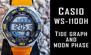 Image result for Casio Tide Graph Moon Phase Watch