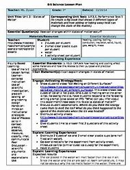 Image result for 5E Lesson Plan Science