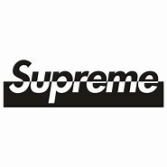 Image result for Supreme Logo iPad