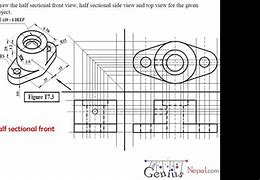 Image result for Top Front Side View Drawings