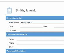 Image result for Microsoft Word Fillable Form Template
