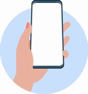 Image result for Female Holding Cell Phone Vector