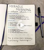 Image result for Bullet Journal Miracle Morning