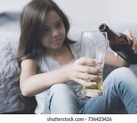 Image result for Little Girl Alcohol