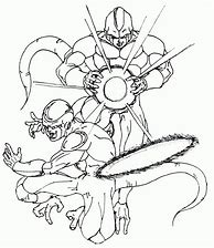 Image result for DBZ Cooler Coloring Pages