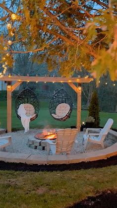 Sabrina Pougnet on Instagram: “Here it is in all its firepit glory!! This project was sup… | Outdoor decor backyard, Fire pit backyard diy, Outdoor fire pit designs