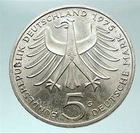 Image result for German 5 Mark Coin
