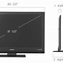 Image result for TV Sharp LCD 32