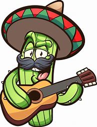 Image result for Mexican Cactus Cartoon