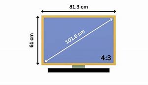 Image result for 40 Inch TV Dimensions Glafit Design