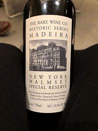 Image result for Rare Co Vinhos Barbeito Madeira Historic Series New York Malmsey Special Reserve