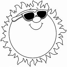 Image result for Sun Graphic Black and White