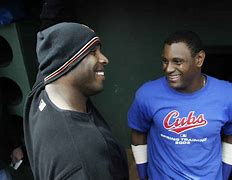 Image result for Bonds and Sosa 2001 All-Star Game